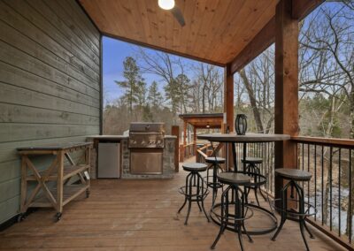 Imagine a quiet evening of grilling and enjoying the great outdoors.